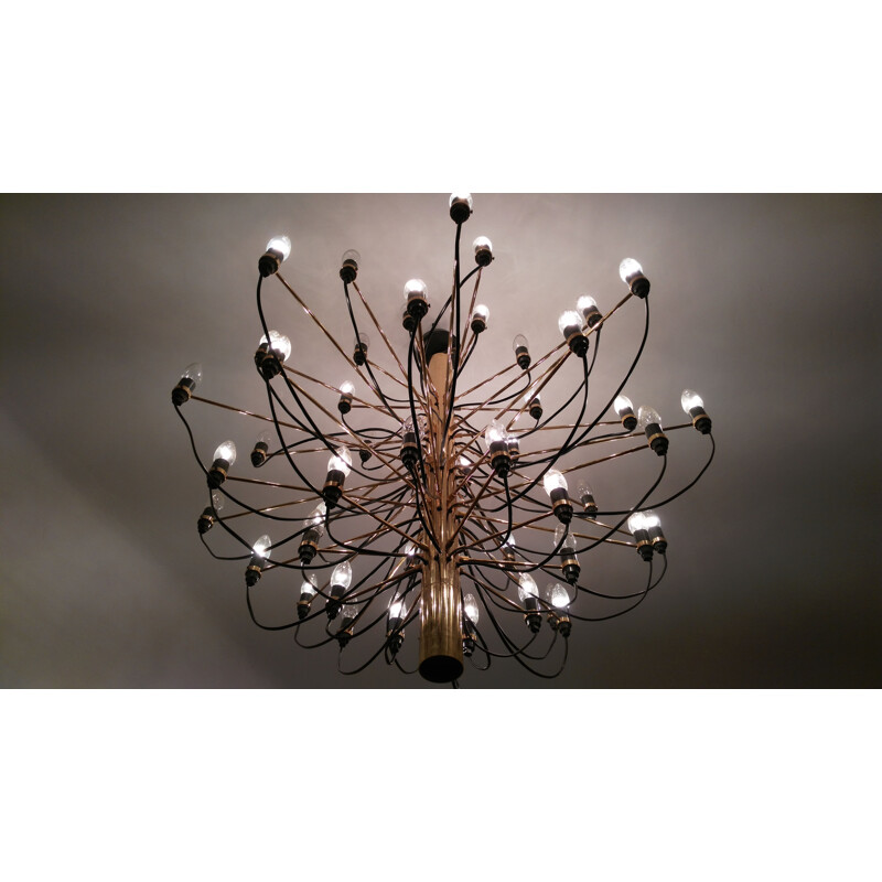 Lustre Vintage Italien par Gino Sarfatti 