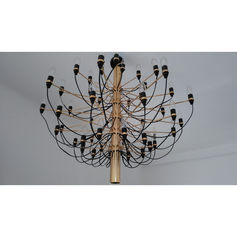 Chandelier Vintage Italian by Gino Sarfatti 