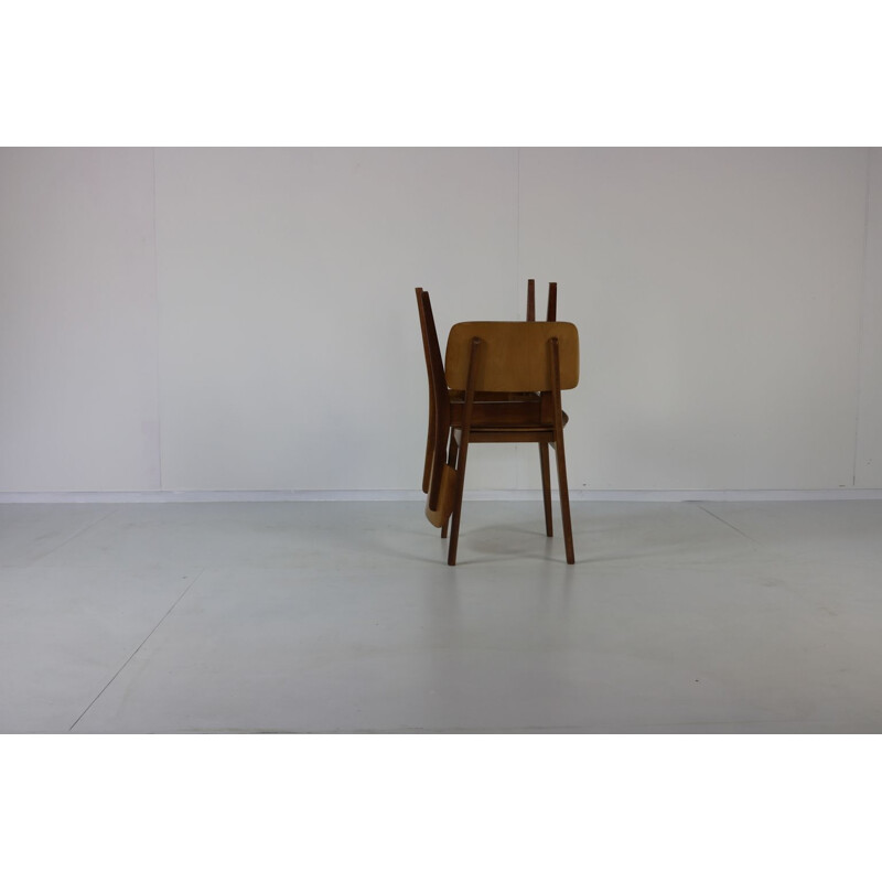 Set of 2 Vintage "Model UMS" chairs by Pastoe Braakman