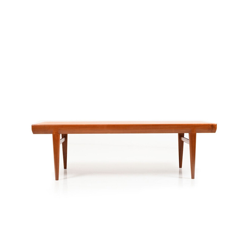 Vintage Danish coffee table in teak by Johannes Andersen