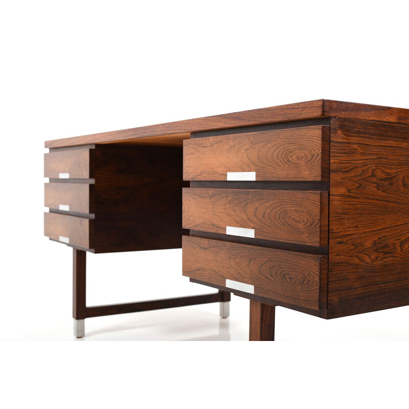 Vintage  desk EP 401 in rosewood by Kai Kristiansen