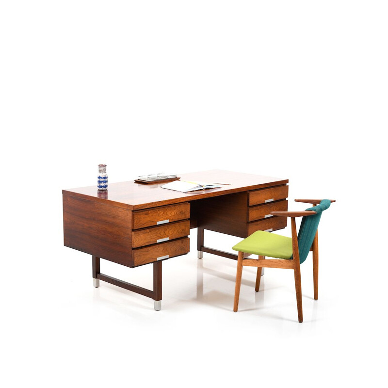 Bureau vintage EP 401 en palissandre par Kai Kristiansen