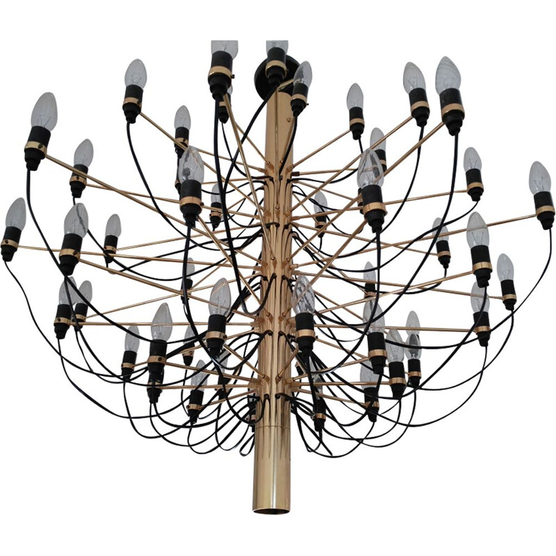 Chandelier Vintage Italian by Gino Sarfatti 