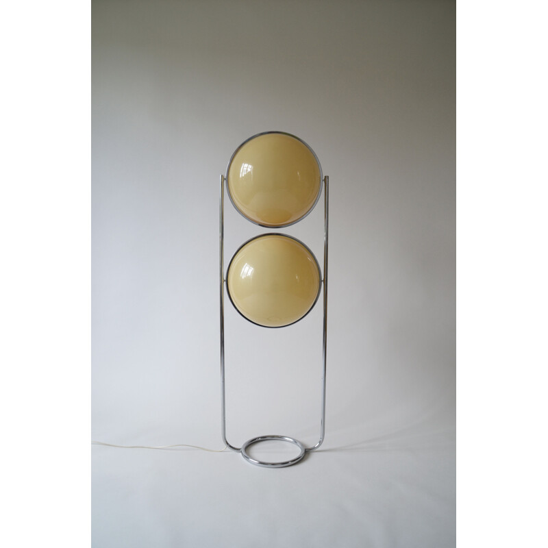 Vintage Floor lamp "floor-ceiling" by H Delord and J - P Garrault for Chabrières