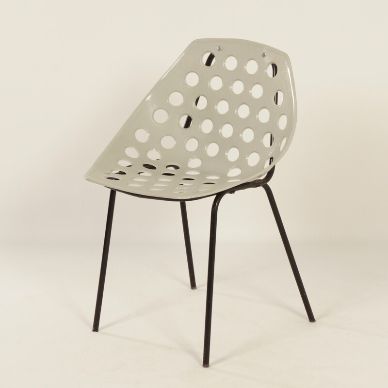 Vintage Deauville chair by Pierre Guariche for Meurop