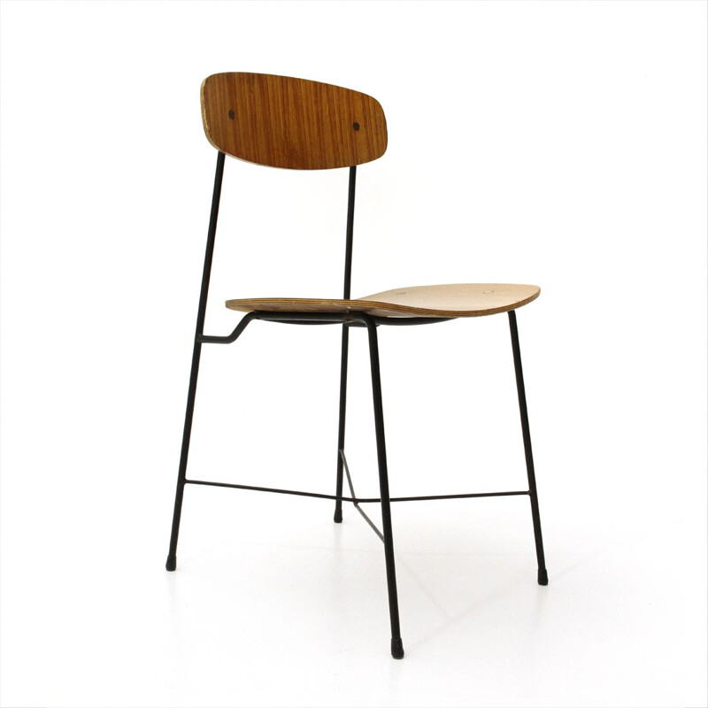 Italian chair in plywood by George Coslin for Faram