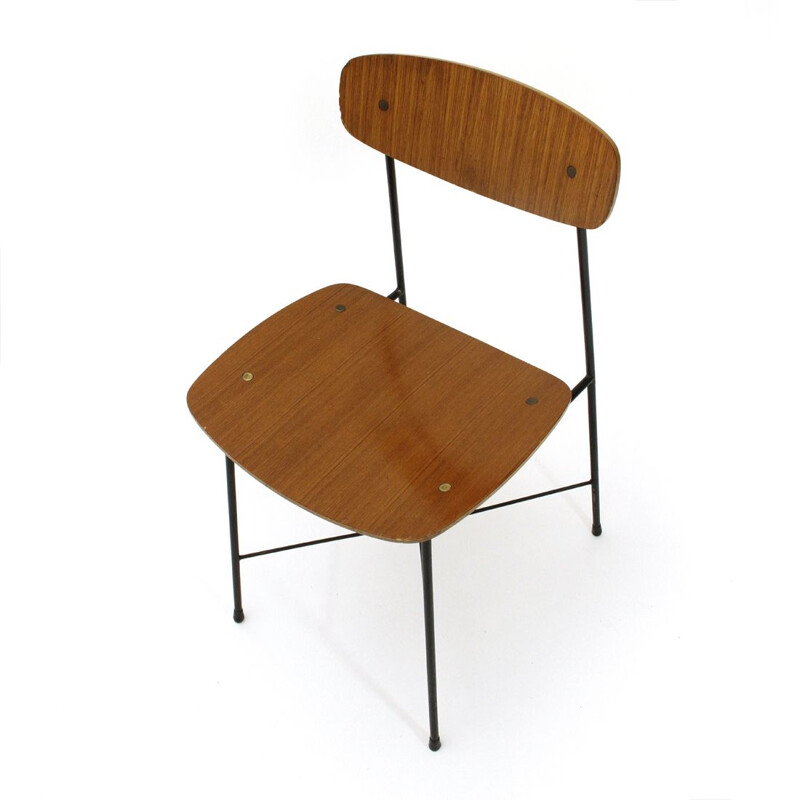 Italian chair in plywood by George Coslin for Faram