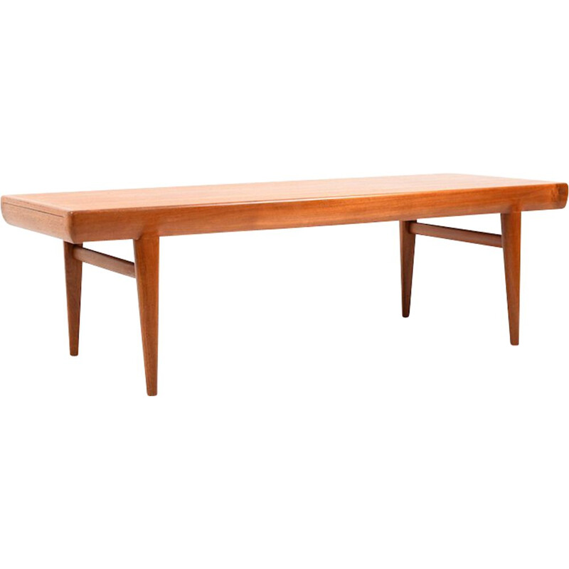 Vintage Danish coffee table in teak by Johannes Andersen