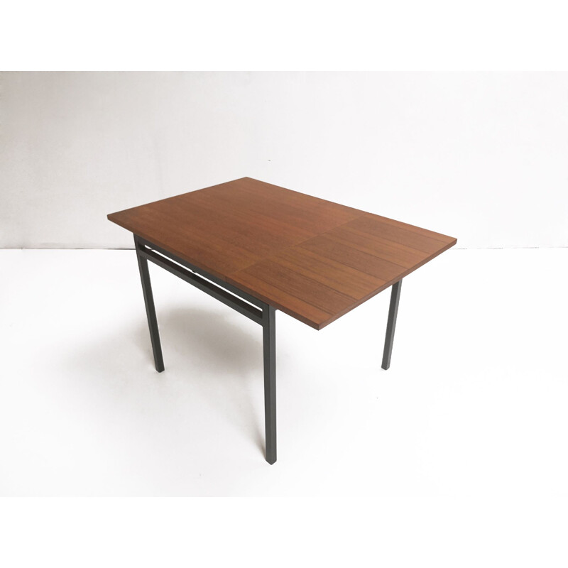 Table à repas carrée par Florence Knoll & De Coene