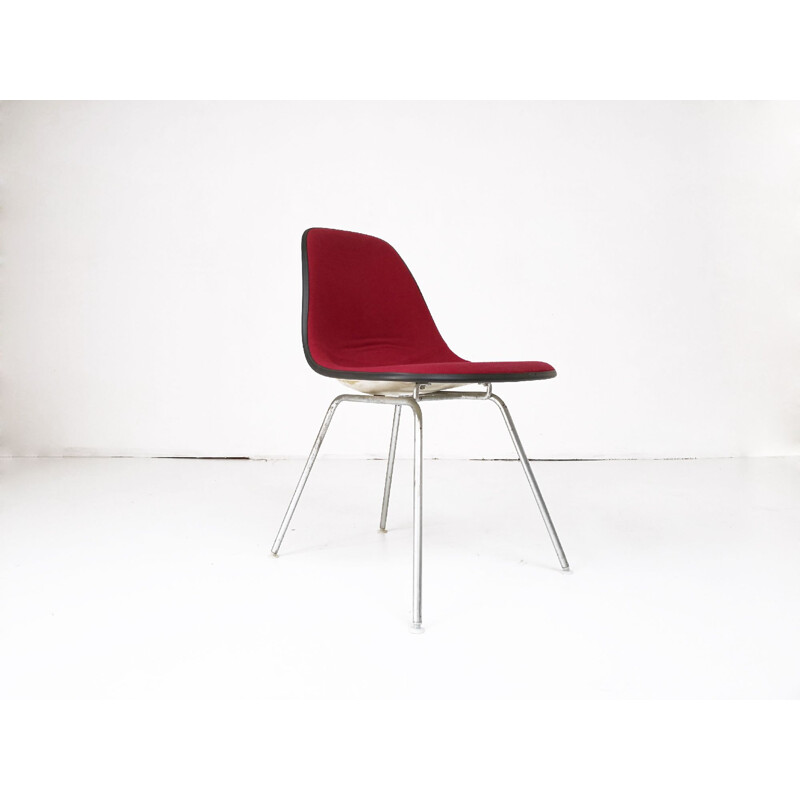 Vintage red chair DSX by Charles & Ray Eames for Herman Miller