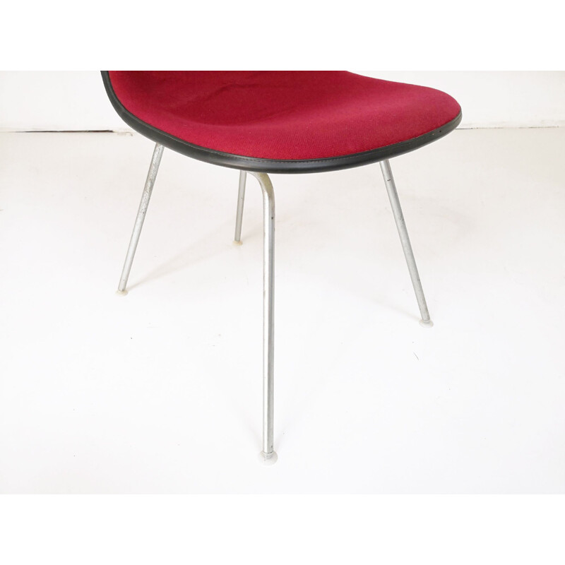 Vintage red chair DSX by Charles & Ray Eames for Herman Miller