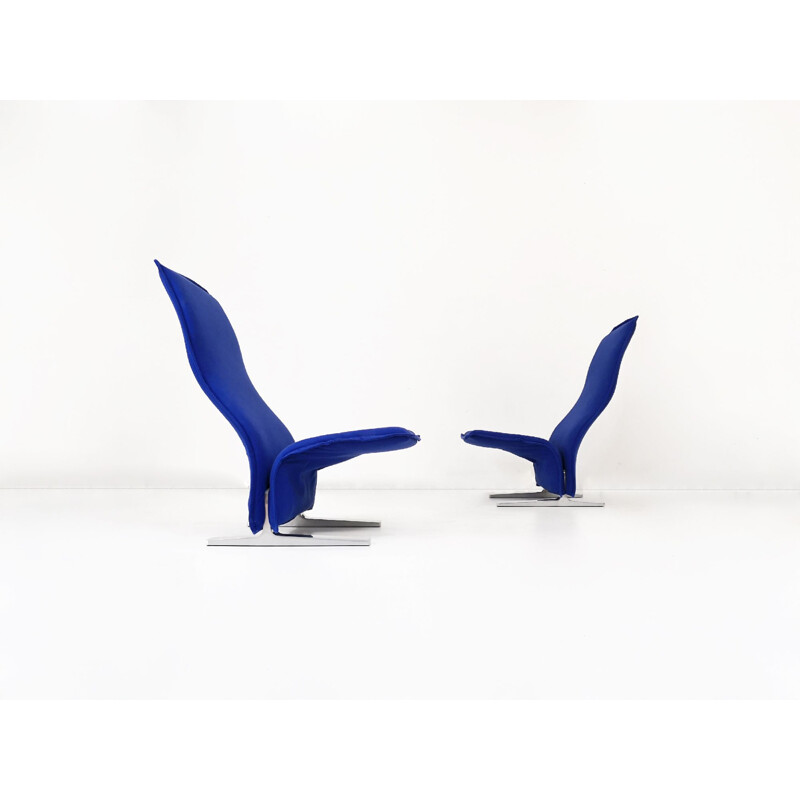 Pair of vintage armchairs  F 784 by Pierre Paulin for Artifort