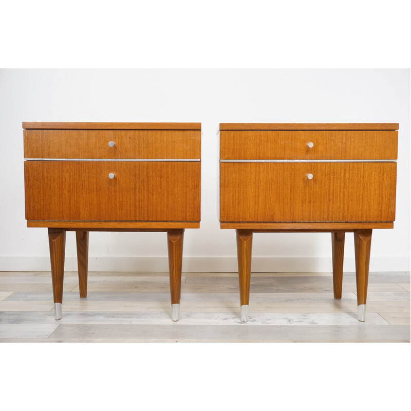 Set of 2 vintage night stands