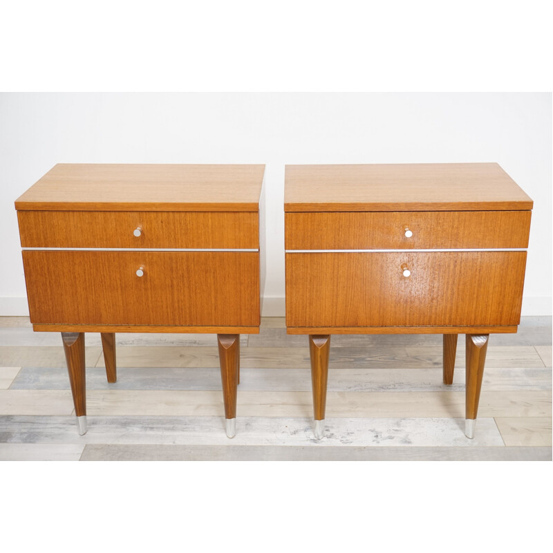 Set of 2 vintage night stands