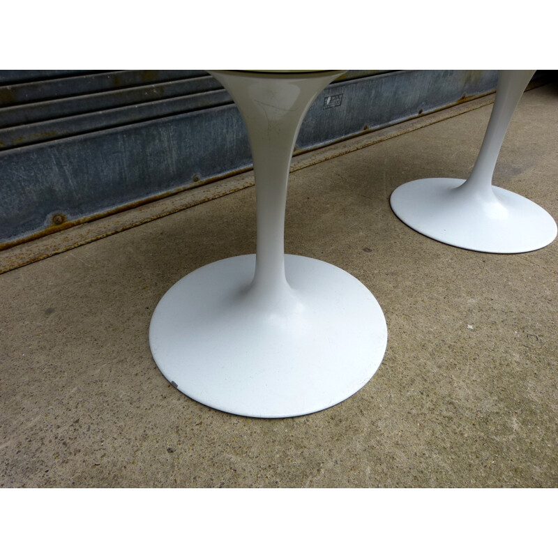 Pair of Tulip stools, Eero SAARINEN - 1970s