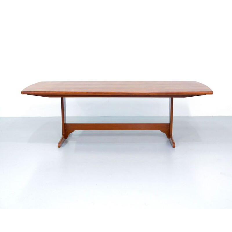 Large Vintage Dining Table in Teak