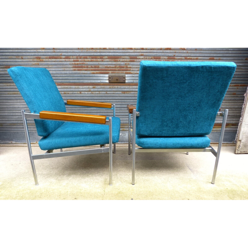 Paire de fauteuils vintage - années 60