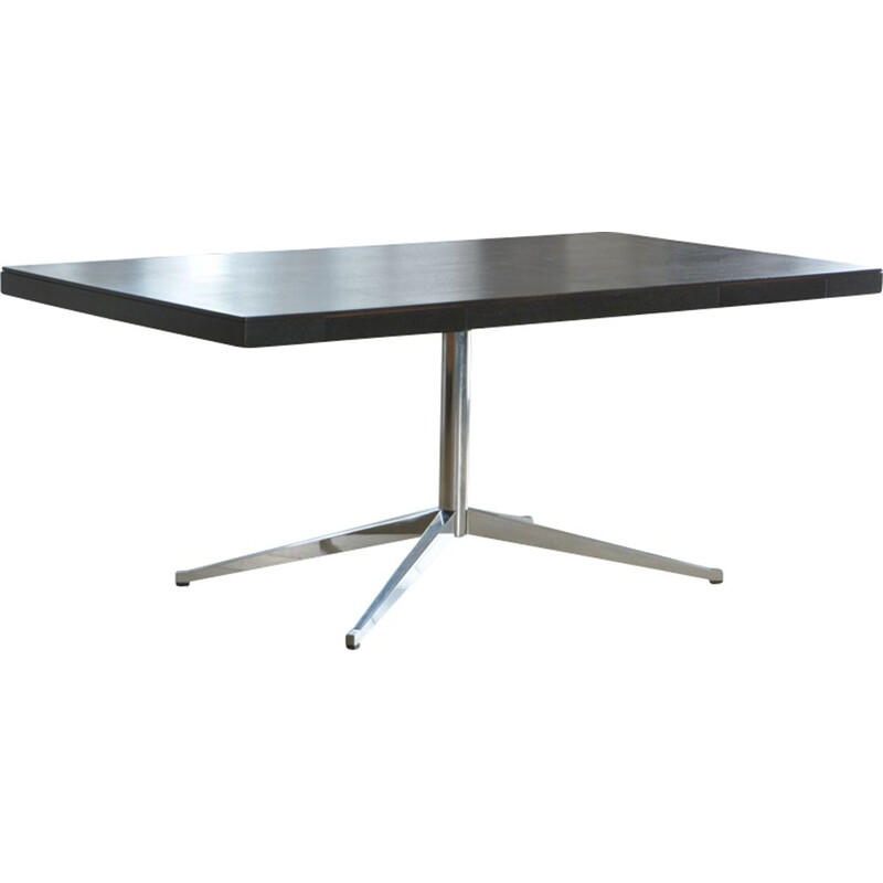 Desk table black "2485" by Florence Knoll for Knoll