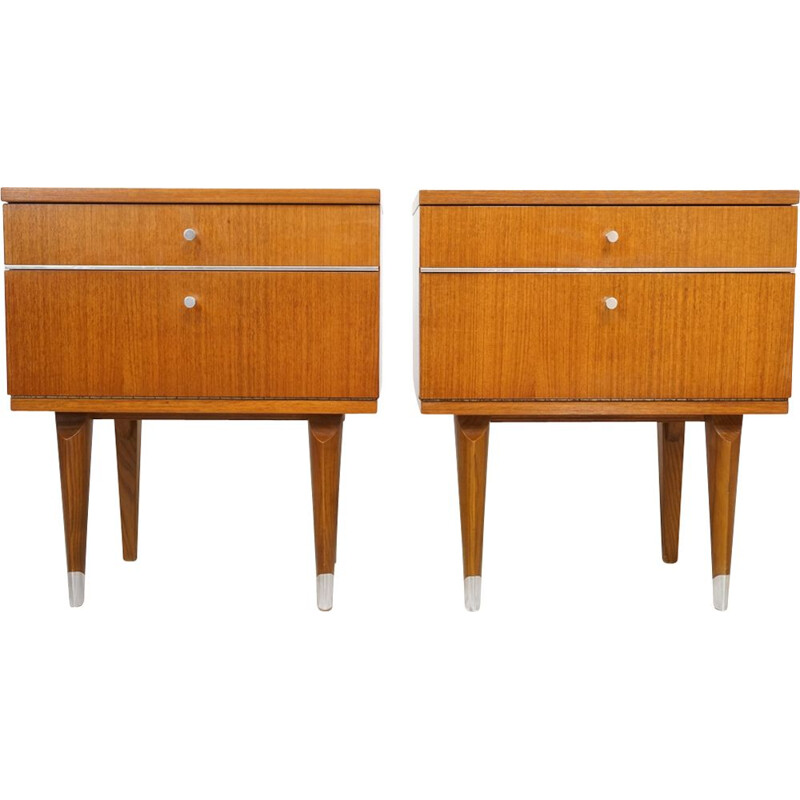 Set of 2 vintage night stands