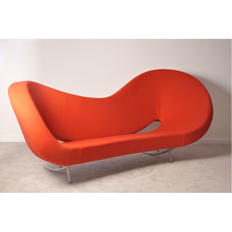 Vintage sofa by Victoria and Albert Red for Ron Arad Moroso