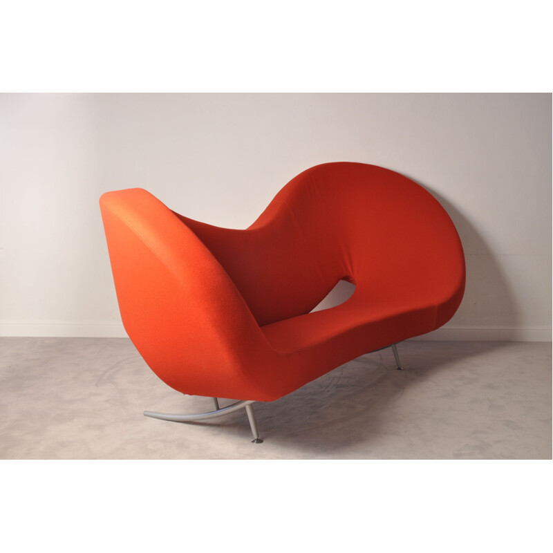 Vintage sofa by Victoria and Albert Red for Ron Arad Moroso