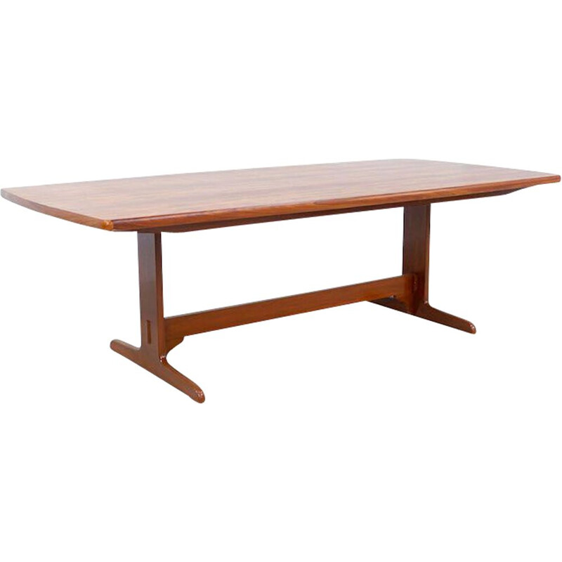 Large Vintage Dining Table in Teak