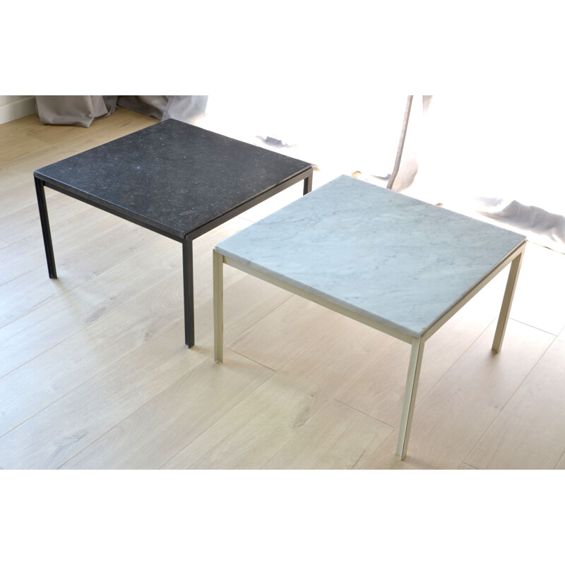 Pair of  "T-angle" low tables by Florence Knoll for Knoll International