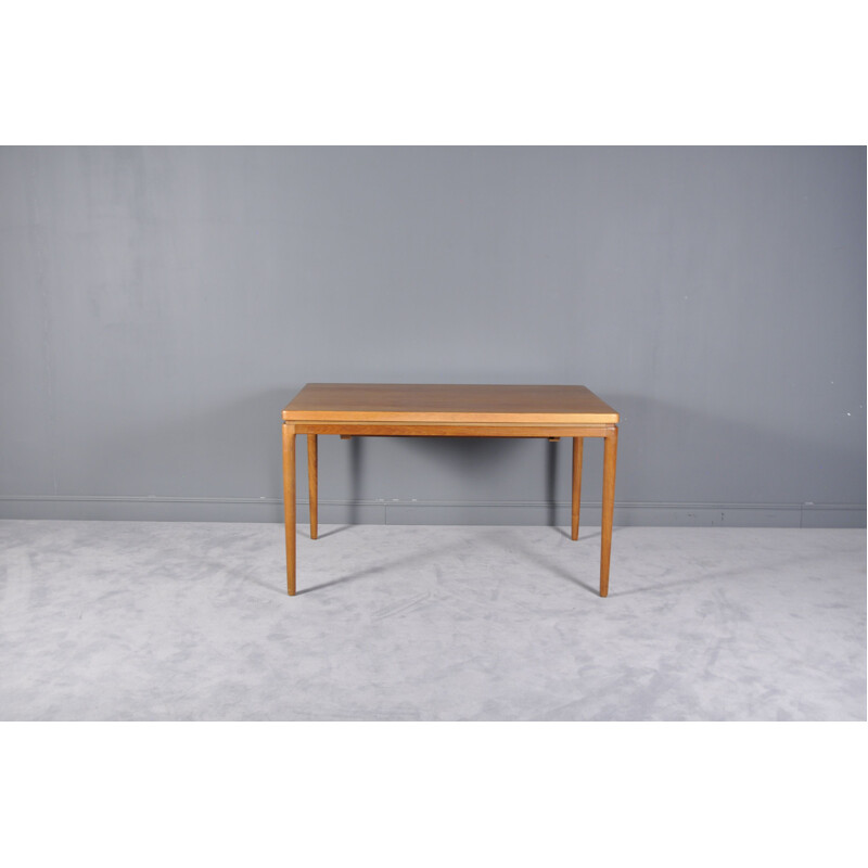 Teak Vintage Dining Table By Johannes Andersen for Christian Linneberg