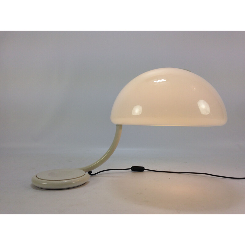 Vintage table lamp "Serpente" by Elio Martinelli