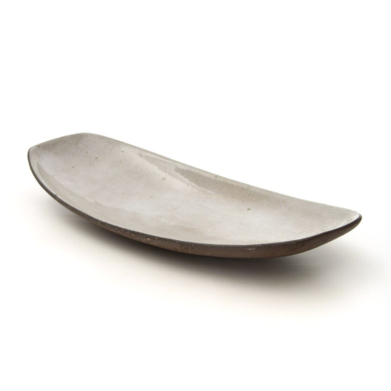 Vintage ceramic bowl by Henrik Ditlev Larsen for Ditlev