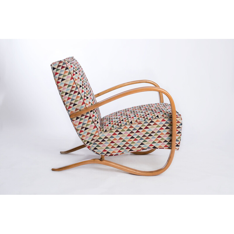 Vintage armchair H-269 by Jindrich Halabala for Spojene UP Zavody