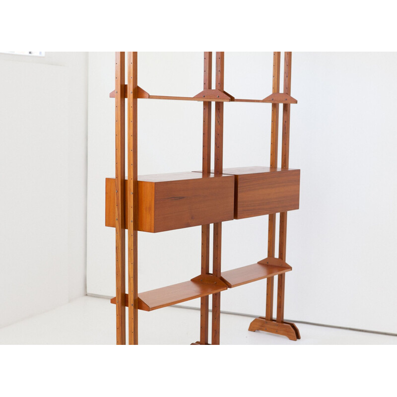 Vintage italian modular bookshelf 