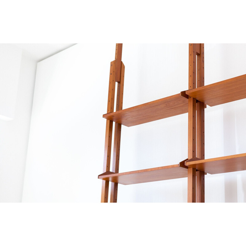 Vintage italian modular bookshelf 