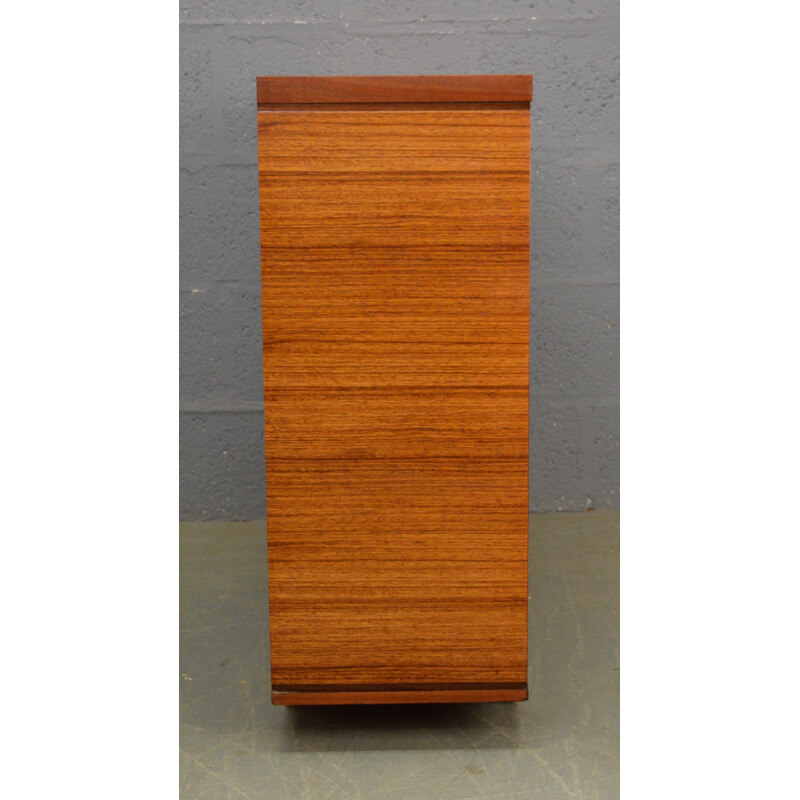 Vintage Teak and Glass Display Cabinet-Bookcase by Meredrew
