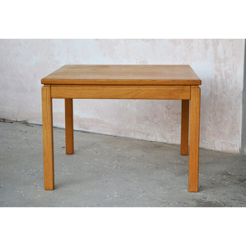 Danish Solid Oak Coffee Table from Brødrene Andersen