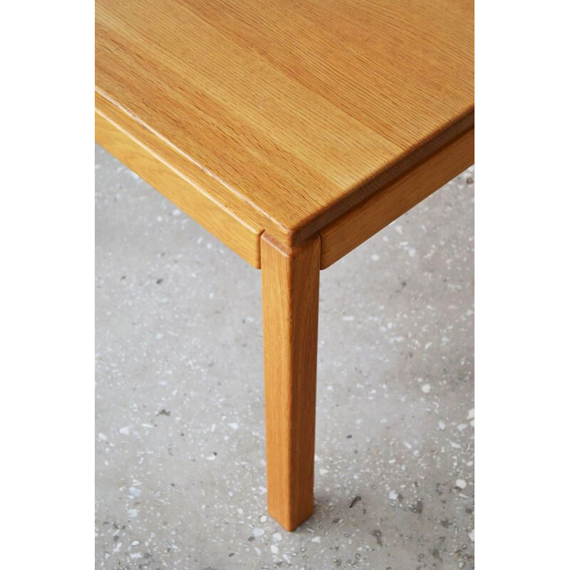 Danish Solid Oak Coffee Table from Brødrene Andersen