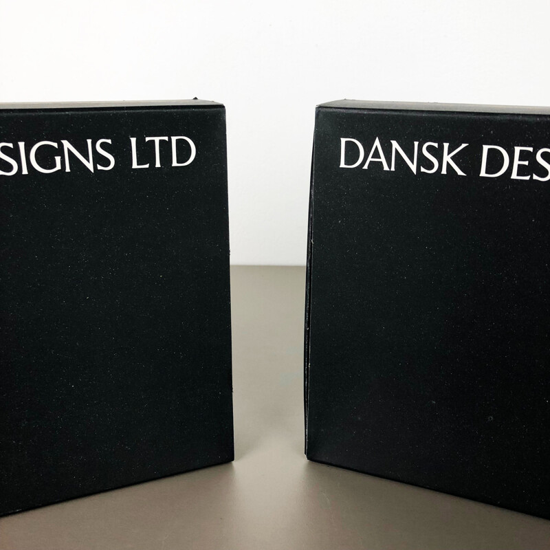 Pair of vintage candle holders by Jens Harald Quistgaard for Dansk Designs, 1960