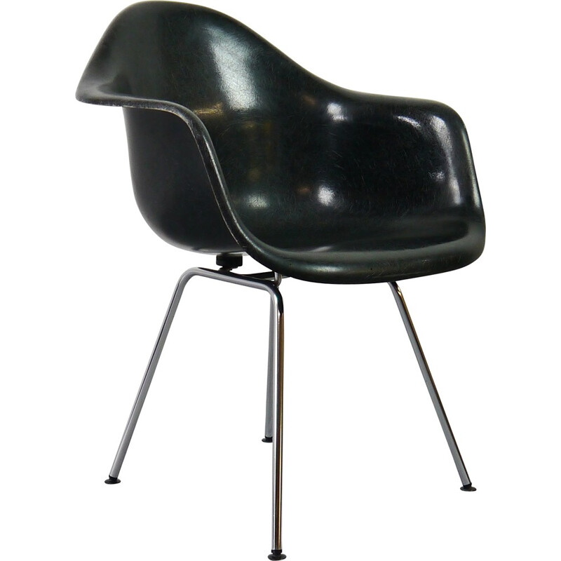 DAH armchair in fibreglass and steel, Ray and Charles EAMES - 1960s