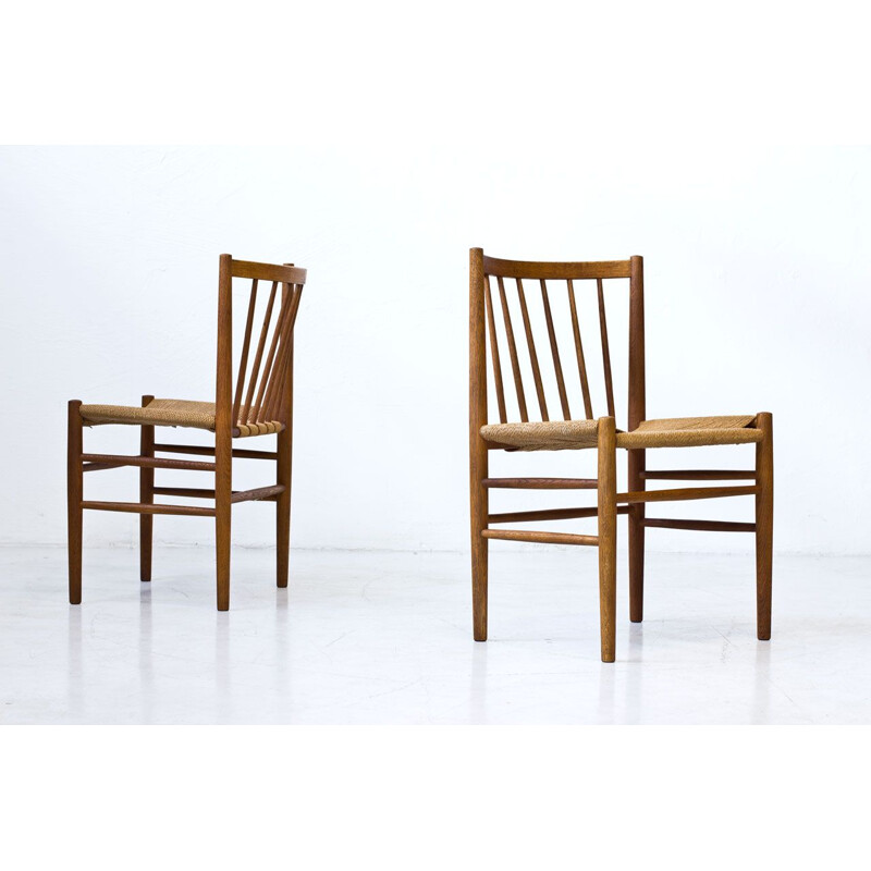 Set of 4 Vintage Chairs by Jørgen Baekmark for FDB furniture