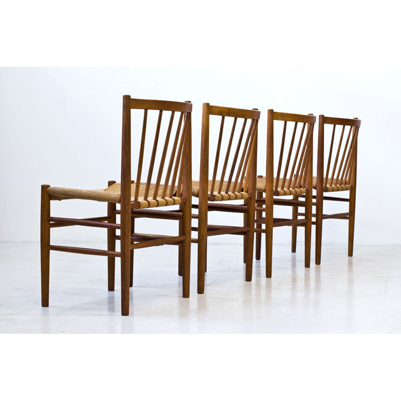 Set of 4 Vintage Chairs by Jørgen Baekmark for FDB furniture