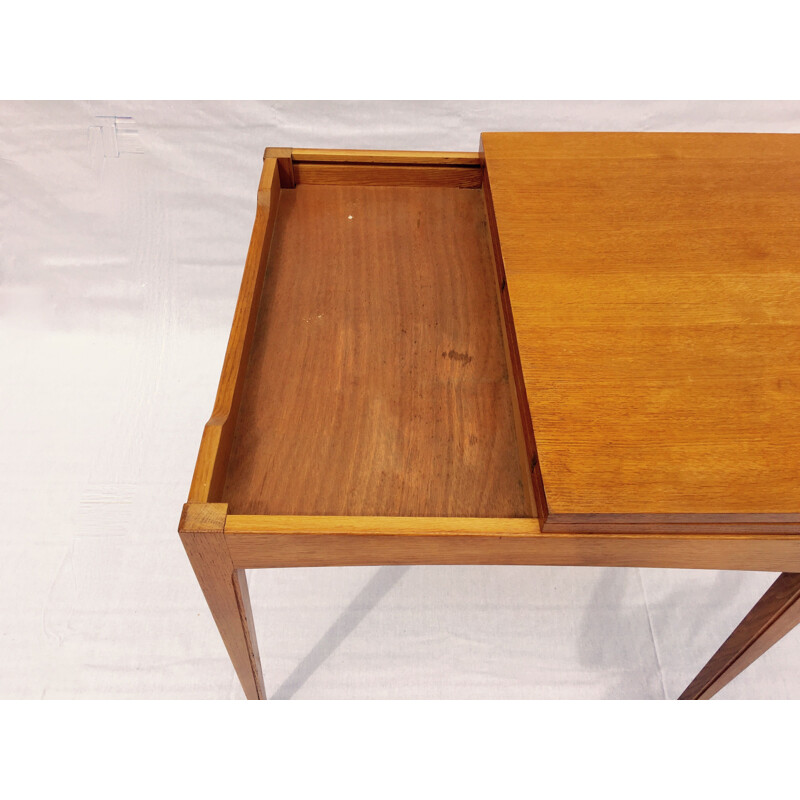 Vintage extended square table 