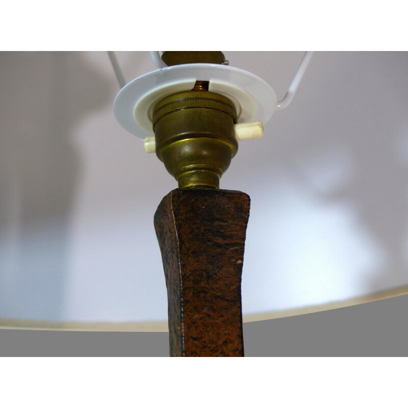 Vintage tripod floor lamp by Atelier Marolles
