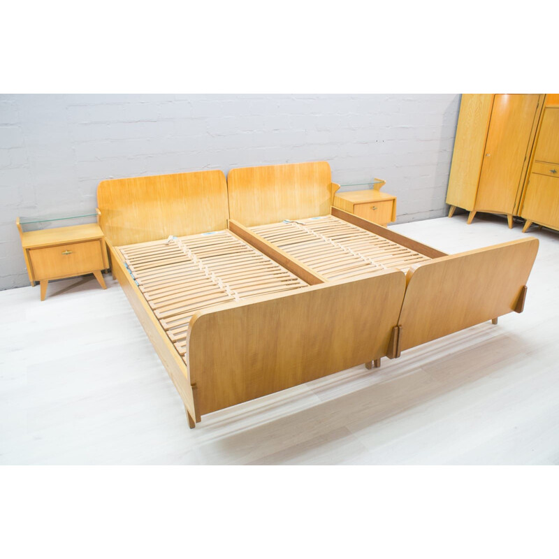 Vintage set of 2 beds from Musterring