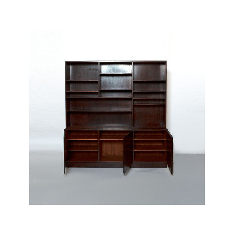 Vintage bookcase in rosewood 35 by Omann Jun