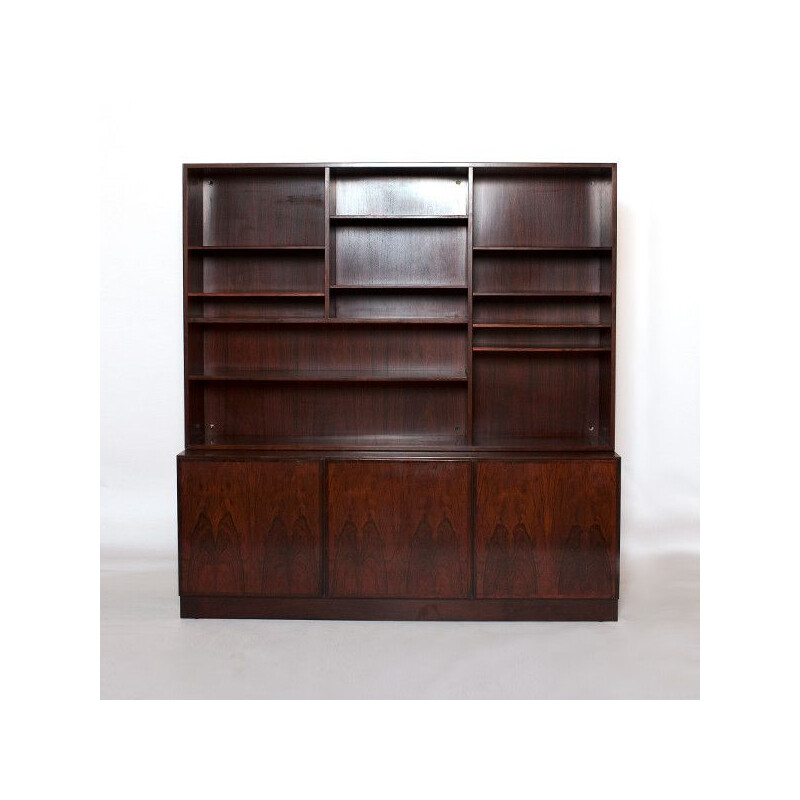 Vintage bookcase in rosewood 35 by Omann Jun
