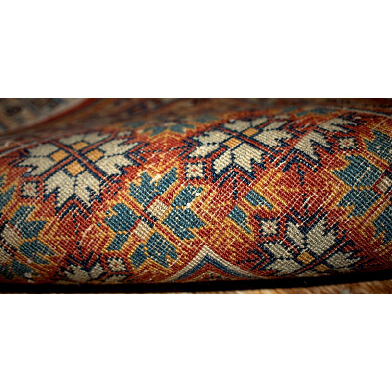 Vintage handmade Persian Tabriz Hajalili carpet