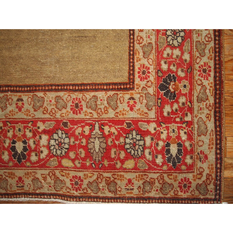 Hand made antique Persian Tabriz rug 