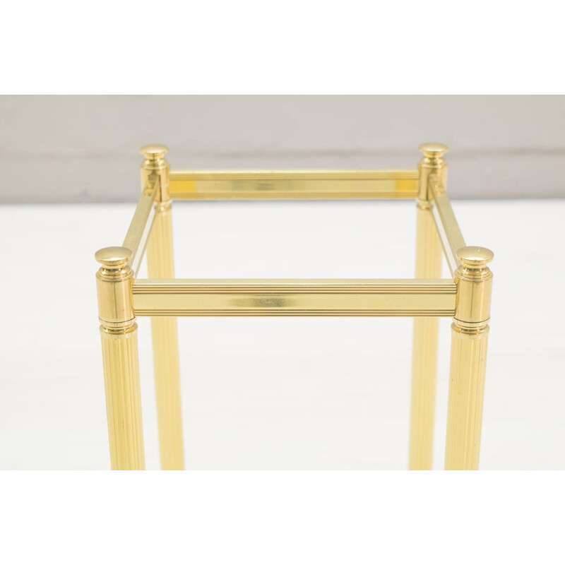 Golden Hollywood Regency Umbrella Stand