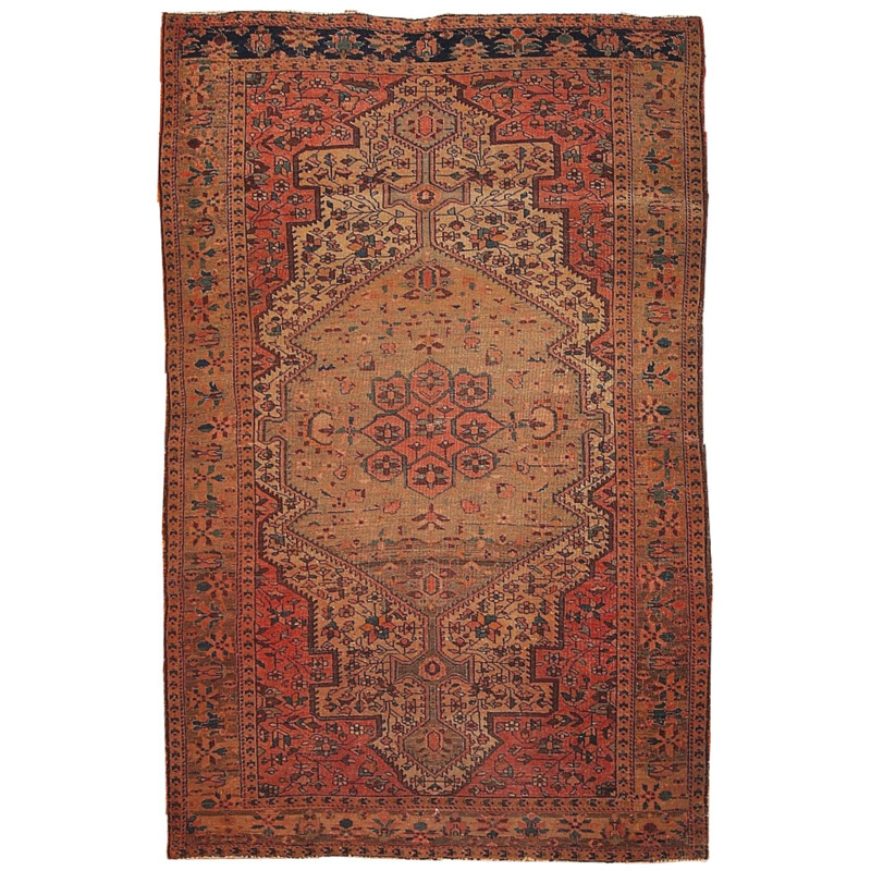 Handmade antique Persian Farahan rug