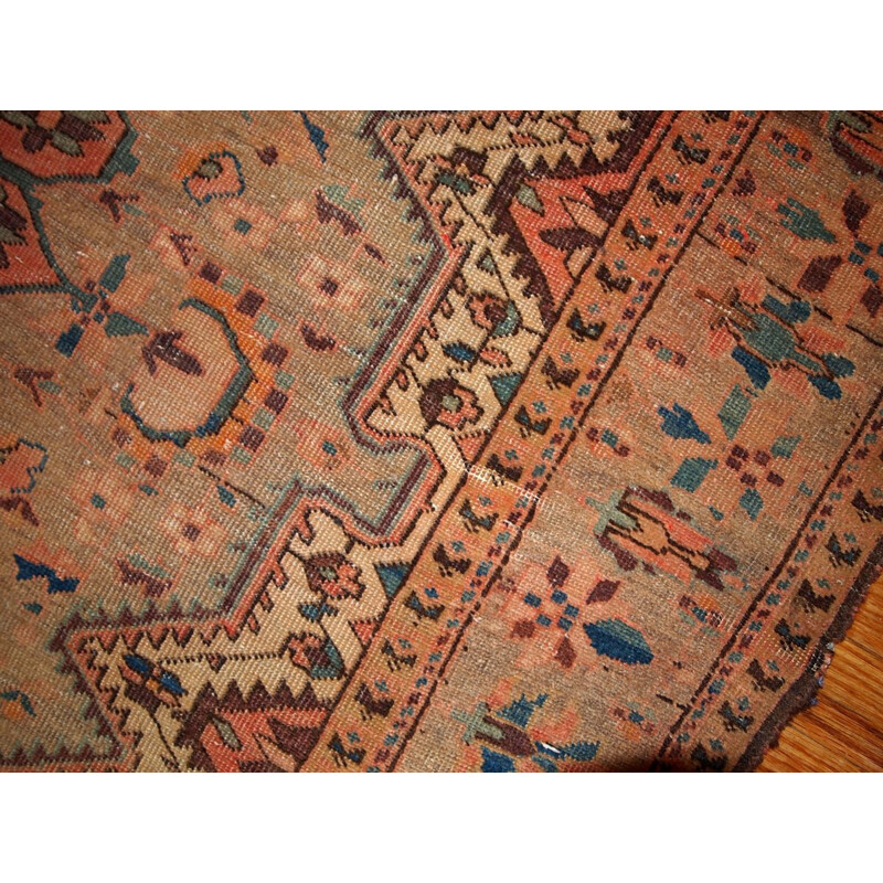 Handmade antique Persian Farahan rug